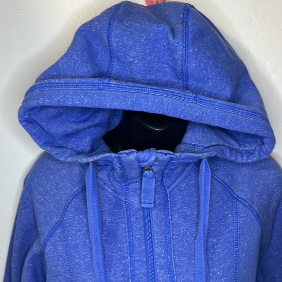 Reflex blue athletic zip up hoodie L - Picture 2 of 10
